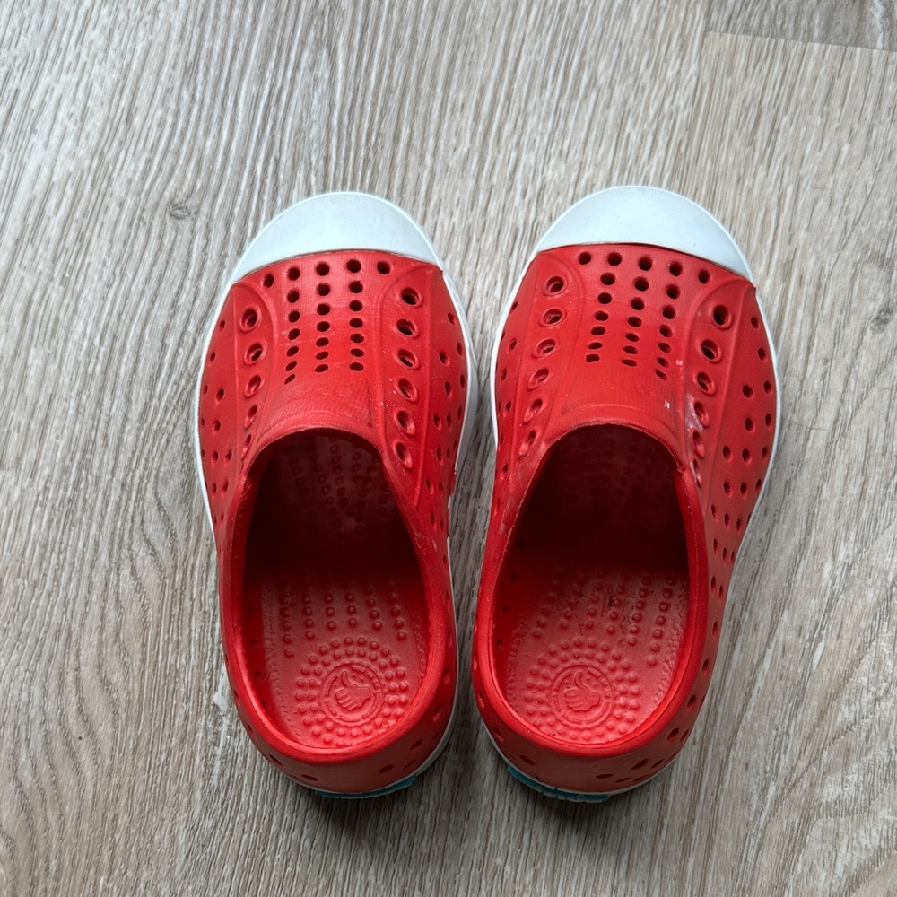 Red native Jefferson water shoe